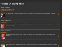 Tablet Screenshot of finesse24sailingyacht.blogspot.com