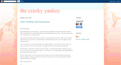 Desktop Screenshot of onecrankyyankee.blogspot.com