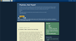 Desktop Screenshot of heal-thyself.blogspot.com
