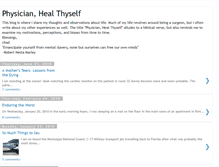 Tablet Screenshot of heal-thyself.blogspot.com