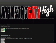 Tablet Screenshot of monstrocityhigh.blogspot.com