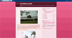 Desktop Screenshot of guyane-alsace.blogspot.com