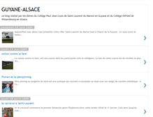 Tablet Screenshot of guyane-alsace.blogspot.com