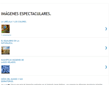 Tablet Screenshot of elmundoespectacular.blogspot.com