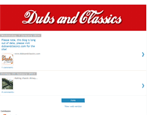Tablet Screenshot of dubsandclassics.blogspot.com
