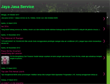 Tablet Screenshot of jayajasaservice.blogspot.com
