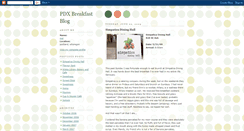 Desktop Screenshot of pdxbreakfastblog.blogspot.com