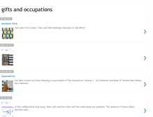 Tablet Screenshot of giftsandoccupations.blogspot.com