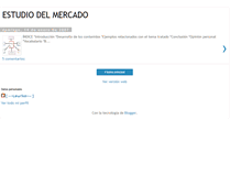 Tablet Screenshot of estudiodelmercado.blogspot.com