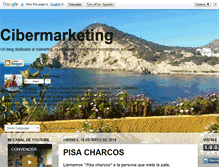 Tablet Screenshot of cibermarketing-eleuterio.blogspot.com