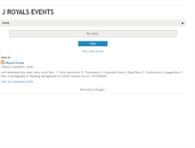 Tablet Screenshot of jroyalsevents.blogspot.com