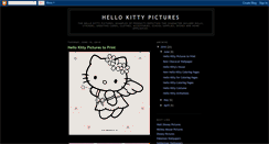 Desktop Screenshot of hellokitty-pictures.blogspot.com