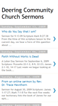 Mobile Screenshot of dccsermons.blogspot.com