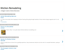 Tablet Screenshot of idealkitchen.blogspot.com