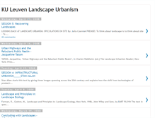 Tablet Screenshot of kullandscapeurbanism.blogspot.com