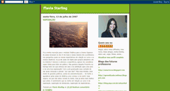 Desktop Screenshot of flaviastarling.blogspot.com