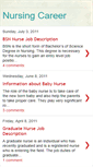 Mobile Screenshot of nursing-careers-options.blogspot.com