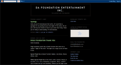 Desktop Screenshot of dfentertainment.blogspot.com