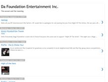 Tablet Screenshot of dfentertainment.blogspot.com