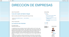 Desktop Screenshot of direcciondeempresascba.blogspot.com