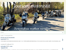 Tablet Screenshot of joutsanmotoristit.blogspot.com