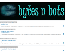 Tablet Screenshot of bytesnbots.blogspot.com