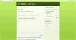 Desktop Screenshot of middletonhall.blogspot.com