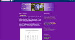 Desktop Screenshot of lespetitsmotsdemyosotis.blogspot.com