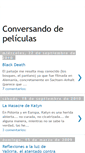 Mobile Screenshot of conversardepeliculas.blogspot.com