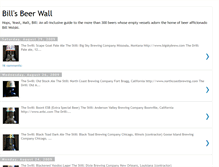 Tablet Screenshot of billsbeerwall.blogspot.com