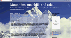 Desktop Screenshot of mountains-molehills-cake.blogspot.com