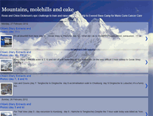 Tablet Screenshot of mountains-molehills-cake.blogspot.com