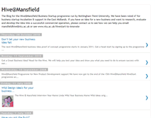 Tablet Screenshot of mansfieldhive.blogspot.com