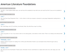 Tablet Screenshot of foundationsofamericanliterature.blogspot.com