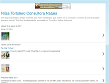 Tablet Screenshot of naturaconsultoranilza.blogspot.com