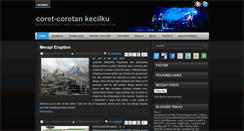Desktop Screenshot of coret-coretankecilku.blogspot.com