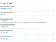 Tablet Screenshot of francais2003.blogspot.com