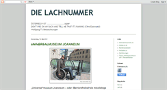 Desktop Screenshot of die-lachnummer.blogspot.com