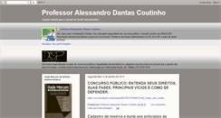 Desktop Screenshot of professoralessandrodantas.blogspot.com