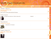 Tablet Screenshot of kingsglobe.blogspot.com