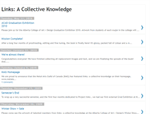 Tablet Screenshot of linksacollectiveknowledge.blogspot.com