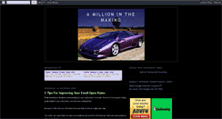 Desktop Screenshot of amillioninthemaking.blogspot.com