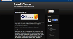 Desktop Screenshot of crossfitvicenza.blogspot.com