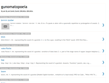 Tablet Screenshot of gunomatopoeia.blogspot.com