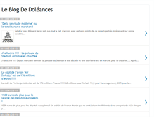 Tablet Screenshot of le-blog-de-doleances.blogspot.com