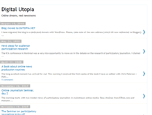 Tablet Screenshot of dutopianet.blogspot.com