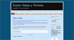 Desktop Screenshot of ecoturviajes.blogspot.com