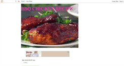 Desktop Screenshot of bbq-chickenrecipe.blogspot.com