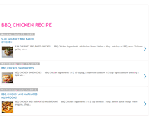 Tablet Screenshot of bbq-chickenrecipe.blogspot.com