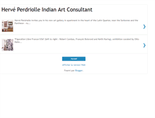 Tablet Screenshot of indianartconsultant-hp.blogspot.com